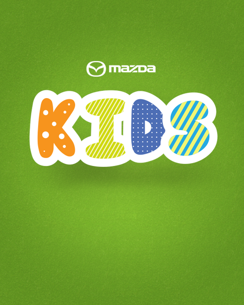 Landing-page Mazda Kids
